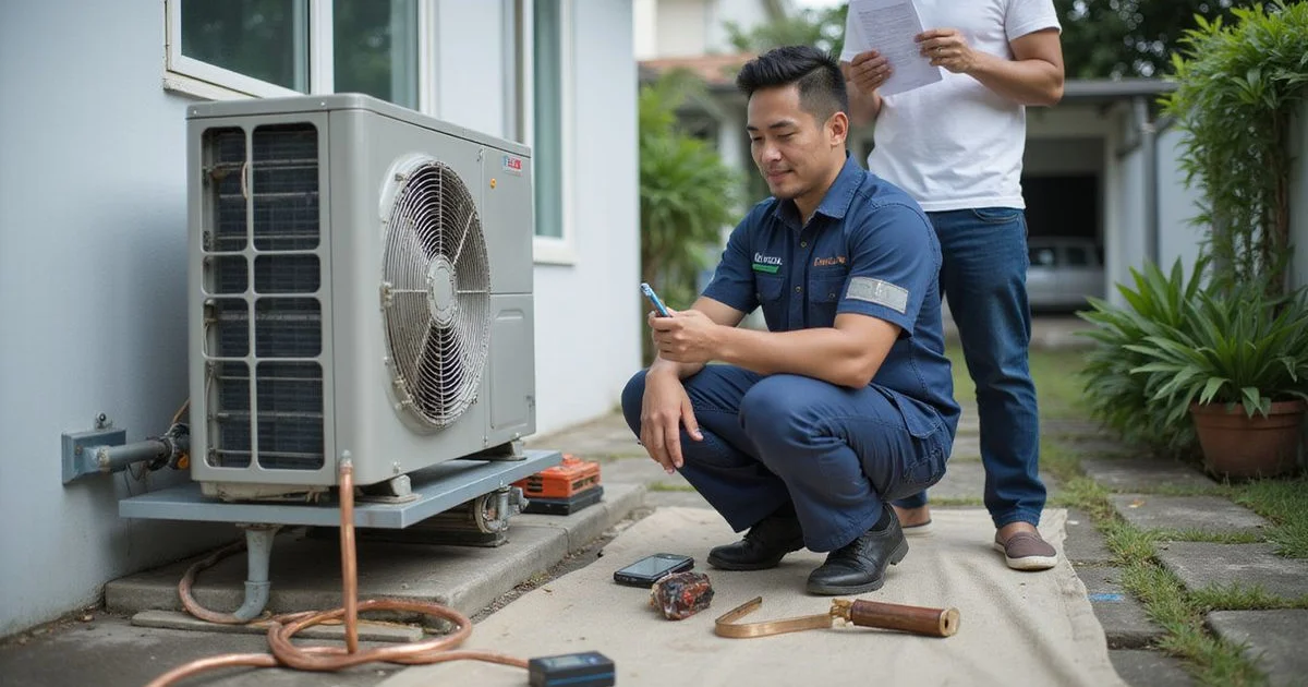 What a new aircon installation costs in Malaysia
