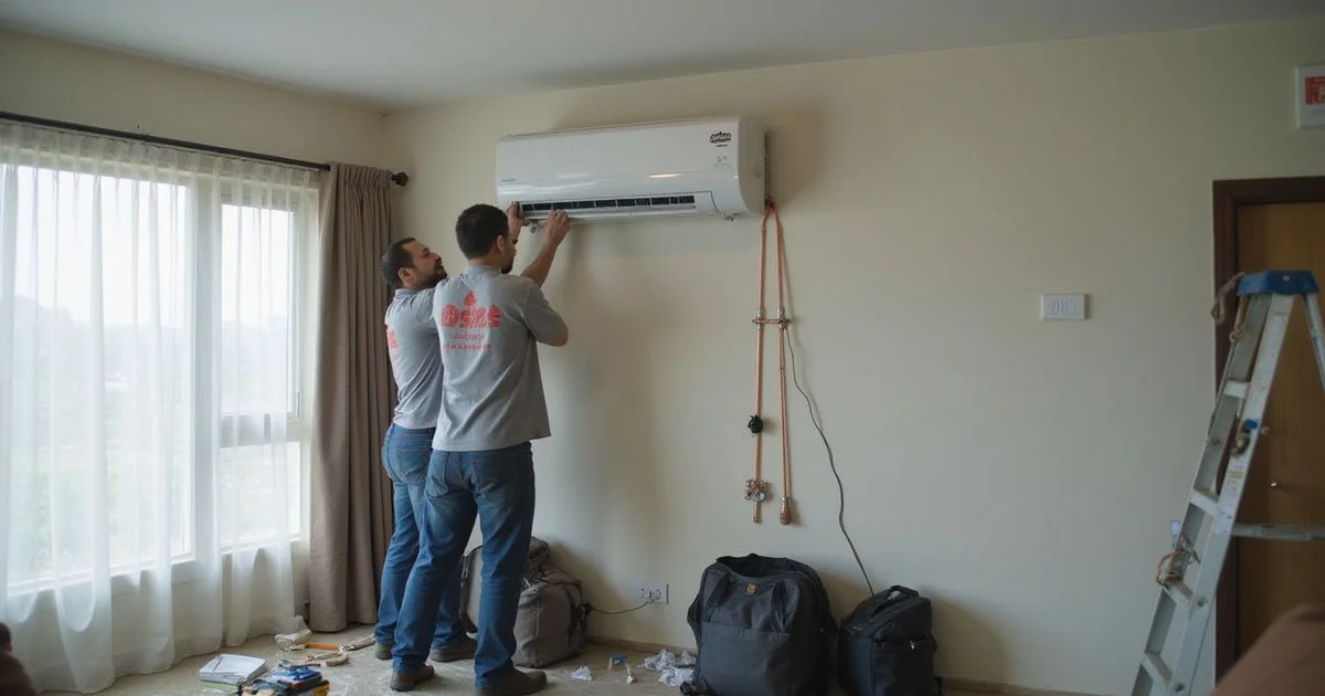 Aircon installation in Malaysia: what happens, step by step