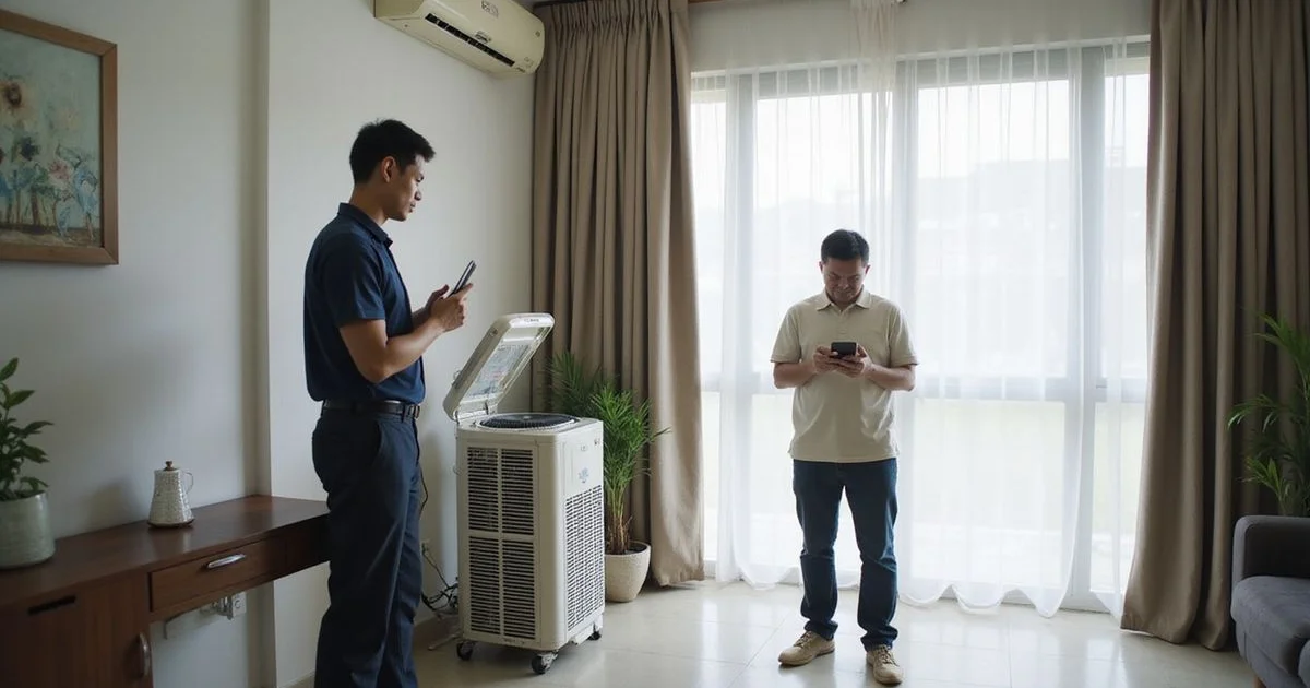 What aircon servicing and chemical wash costs in Malaysia