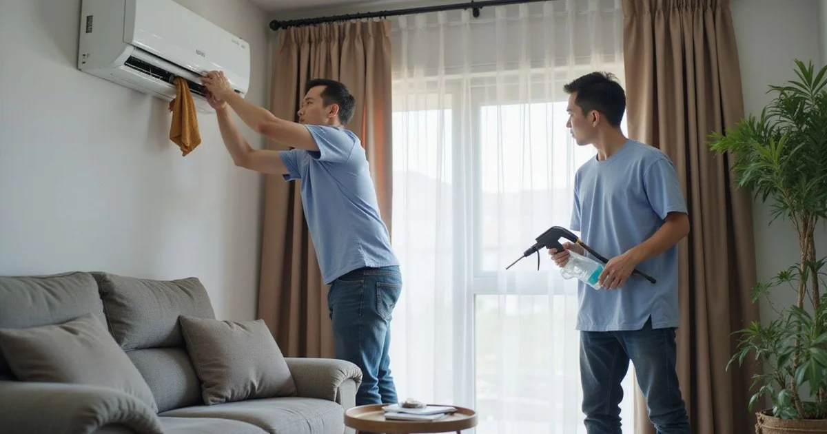 DIY aircon cleaning vs a professional chemical wash: what you can actually do yourself