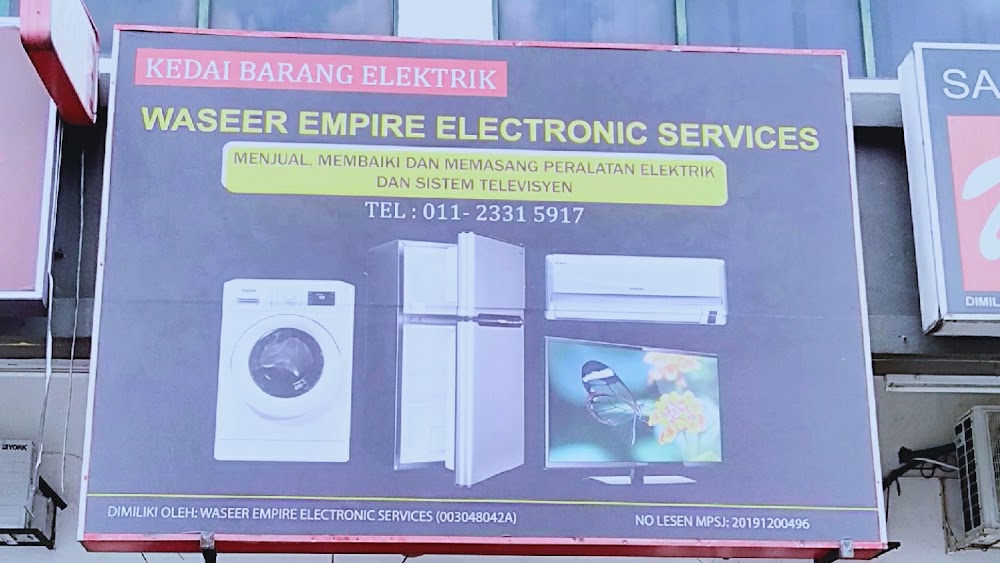Kedai tv repair Waseer Empire Electronic Services